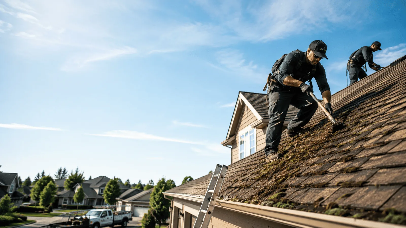 Roof Moss Removal in Cornelius, NC near me